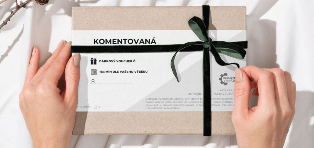Dárkový voucher na komentovanou vycházku