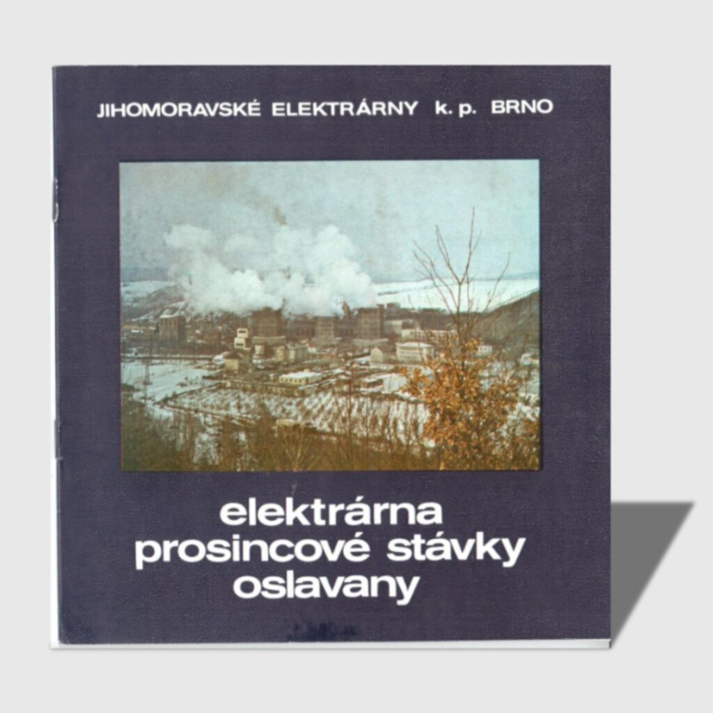 Elektrárna prosincové stávky Oslavany