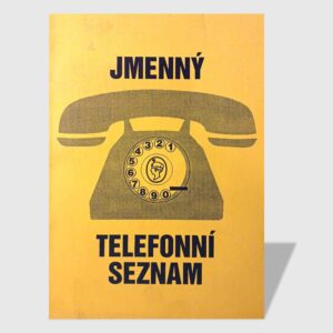 Interní telefonní seznam Poldi Kladno z roku 1996