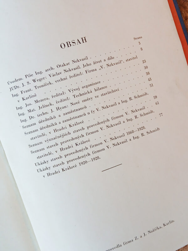 Šedesát let firmy Václav Nekvasil 1868-1928