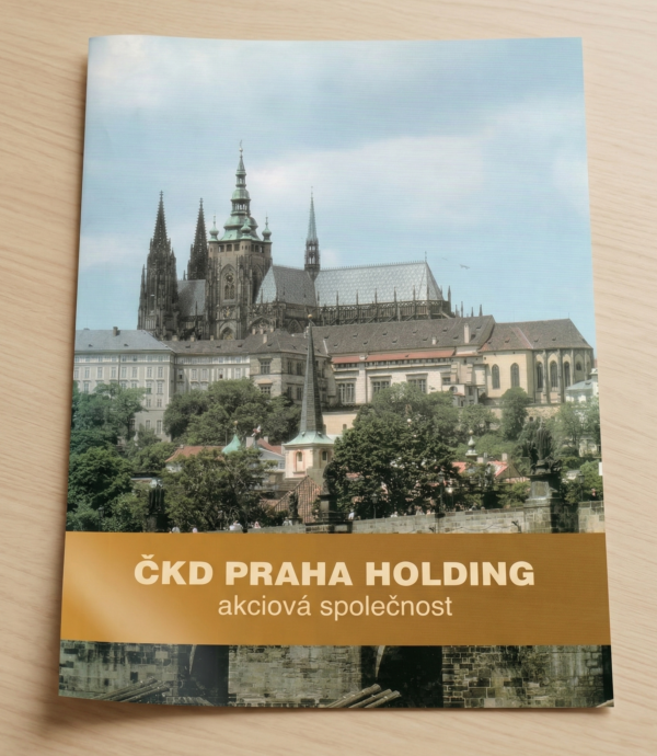ČKD PRAHA HOLDING, a. s. - leták (1994)